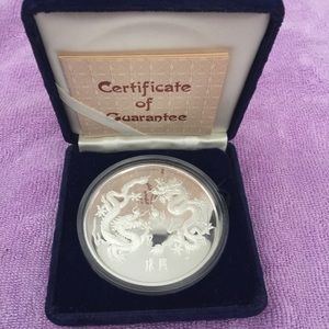 **SOLD** 🥳💰Singapore 1988 Dragon lunar 5 oz